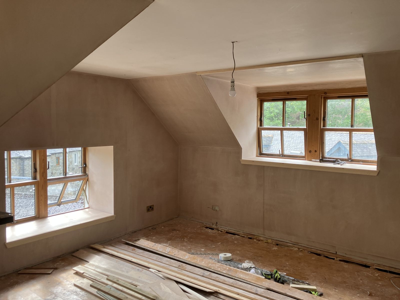 Insulating and Lining an Old Cottage — Lanarkshire