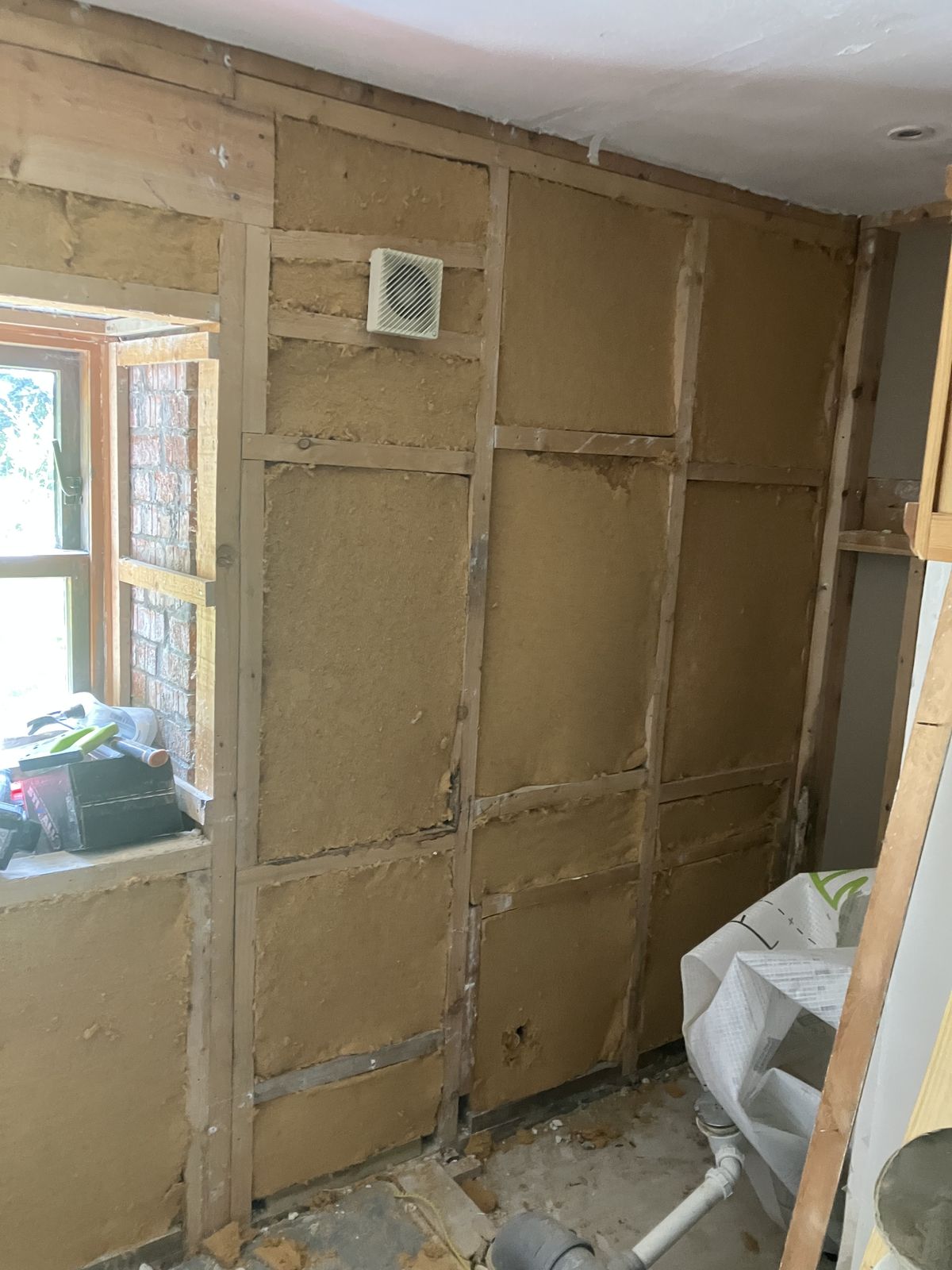 Insulating and Lining an Old Cottage — gallery photo
