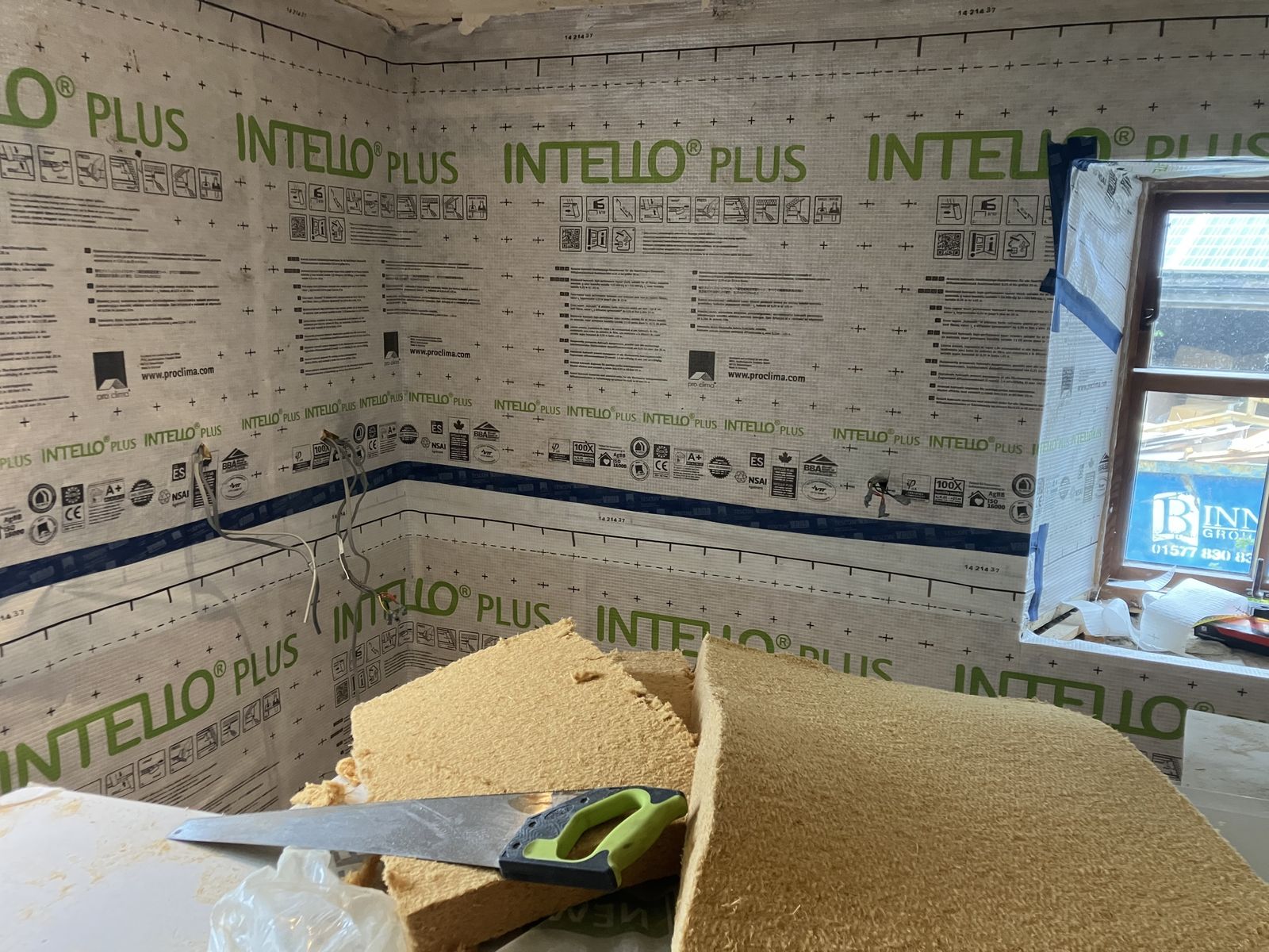 Insulating and Lining an Old Cottage — gallery photo