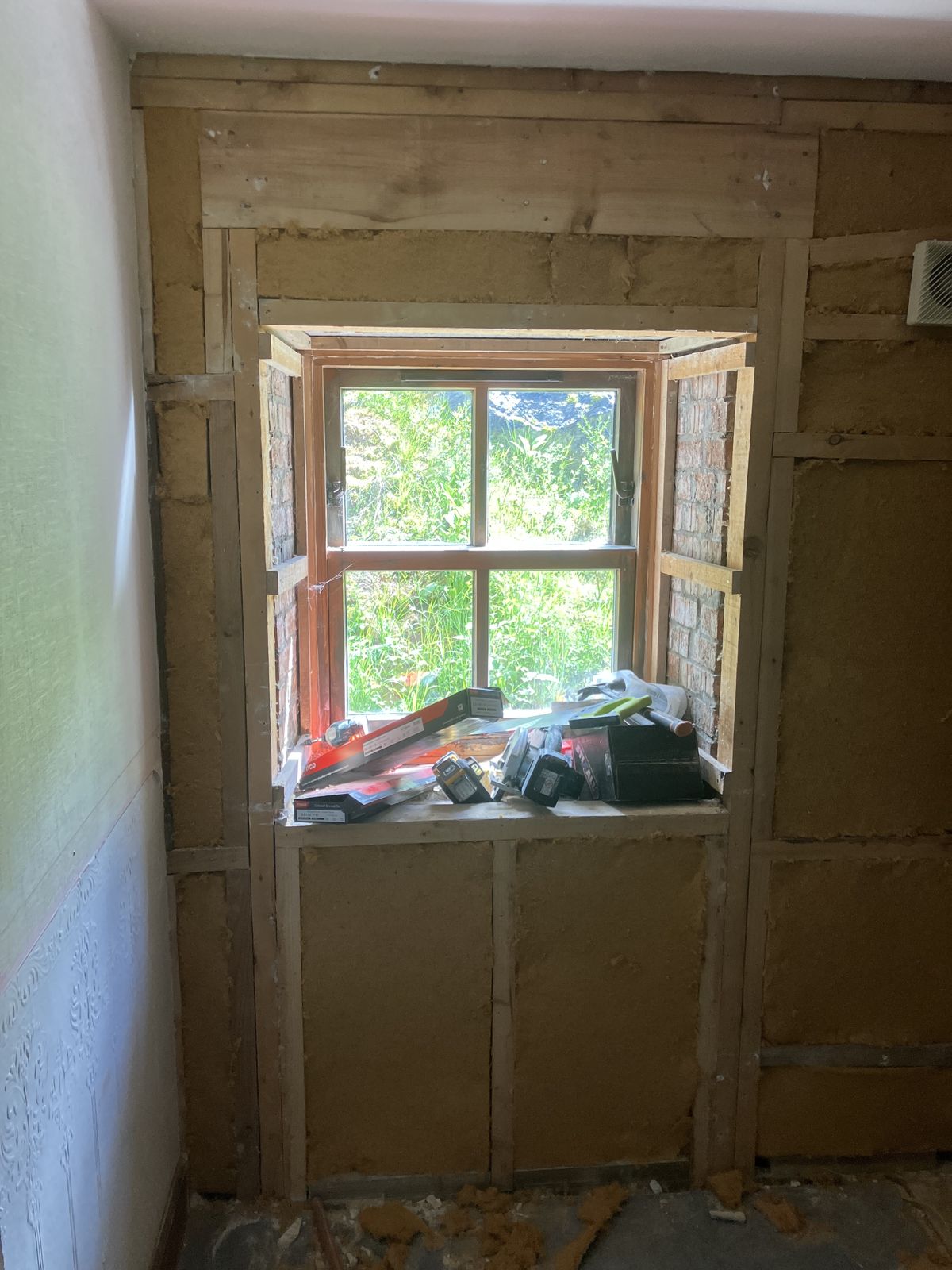 Insulating and Lining an Old Cottage — gallery photo