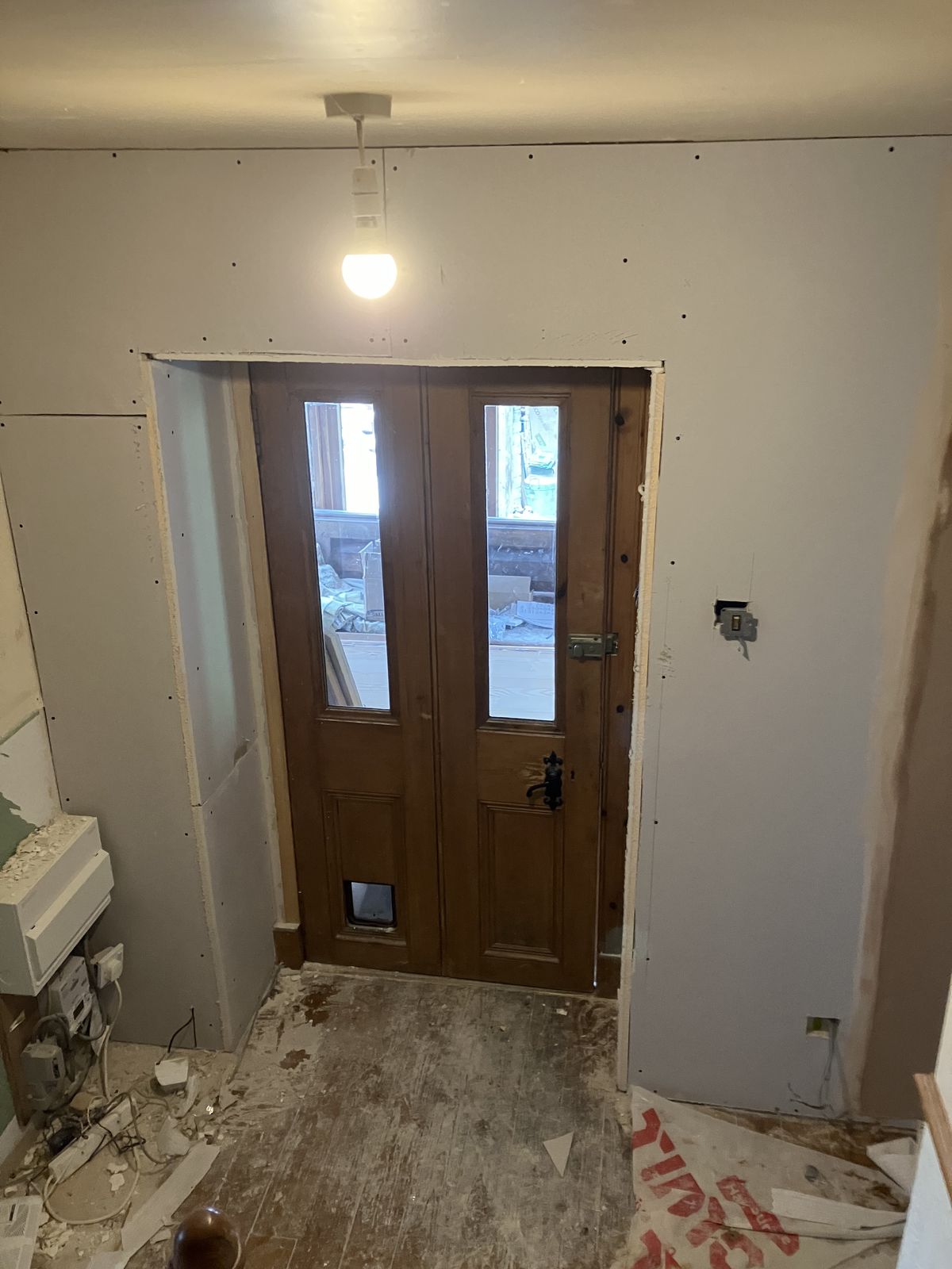 Insulating and Lining an Old Cottage — gallery photo