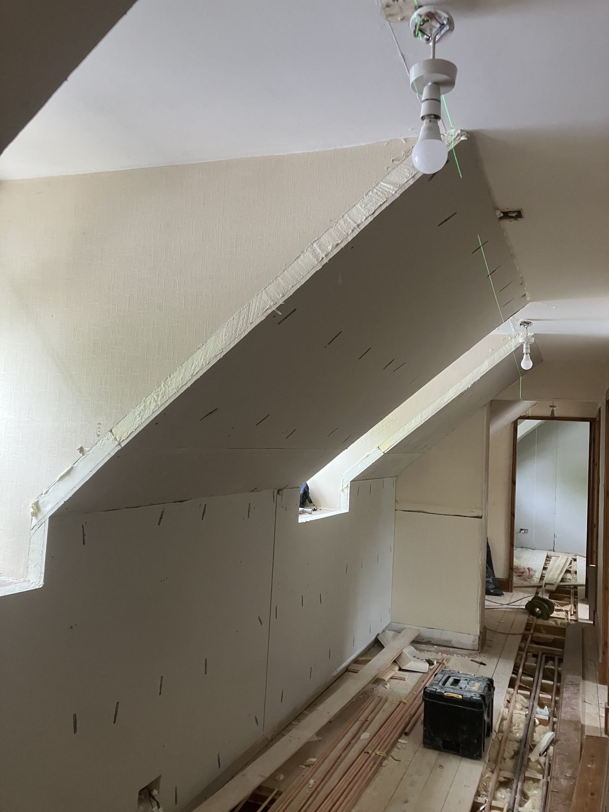 Insulating and Lining an Old Cottage — gallery photo