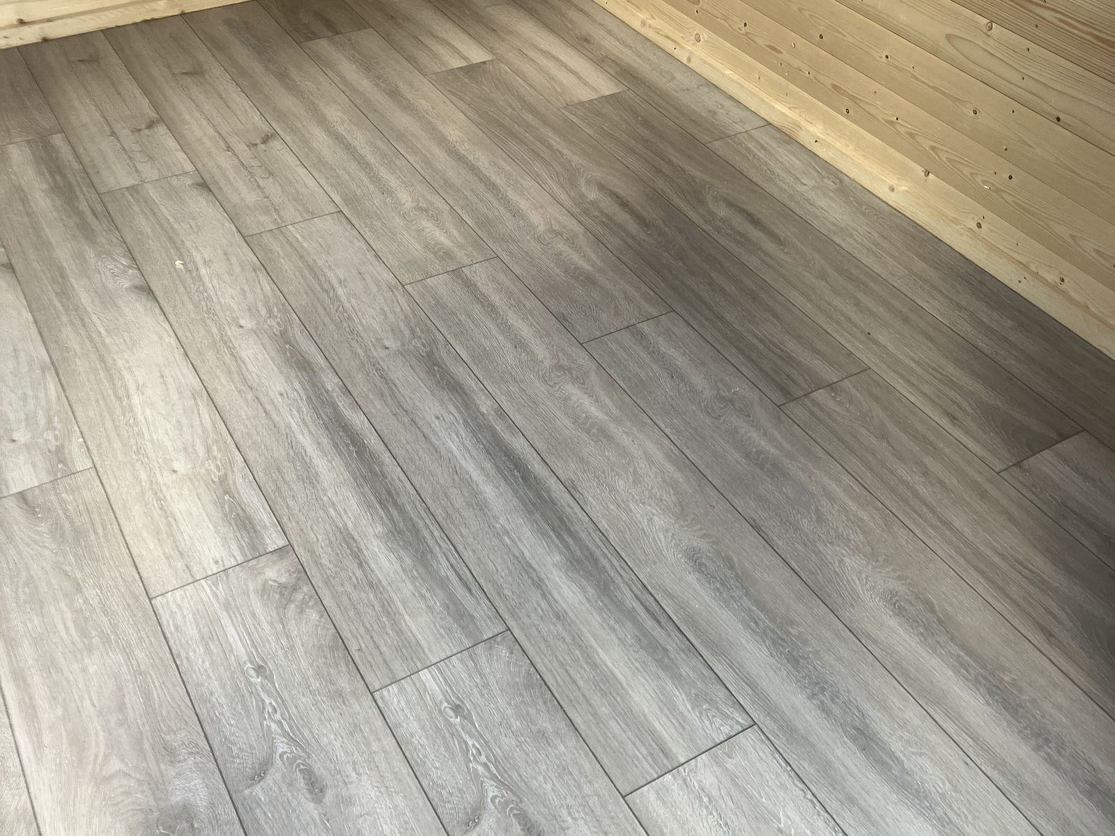 Floor Insulation and LVT Flooring in a Garden Cabin — Lanarkshire
