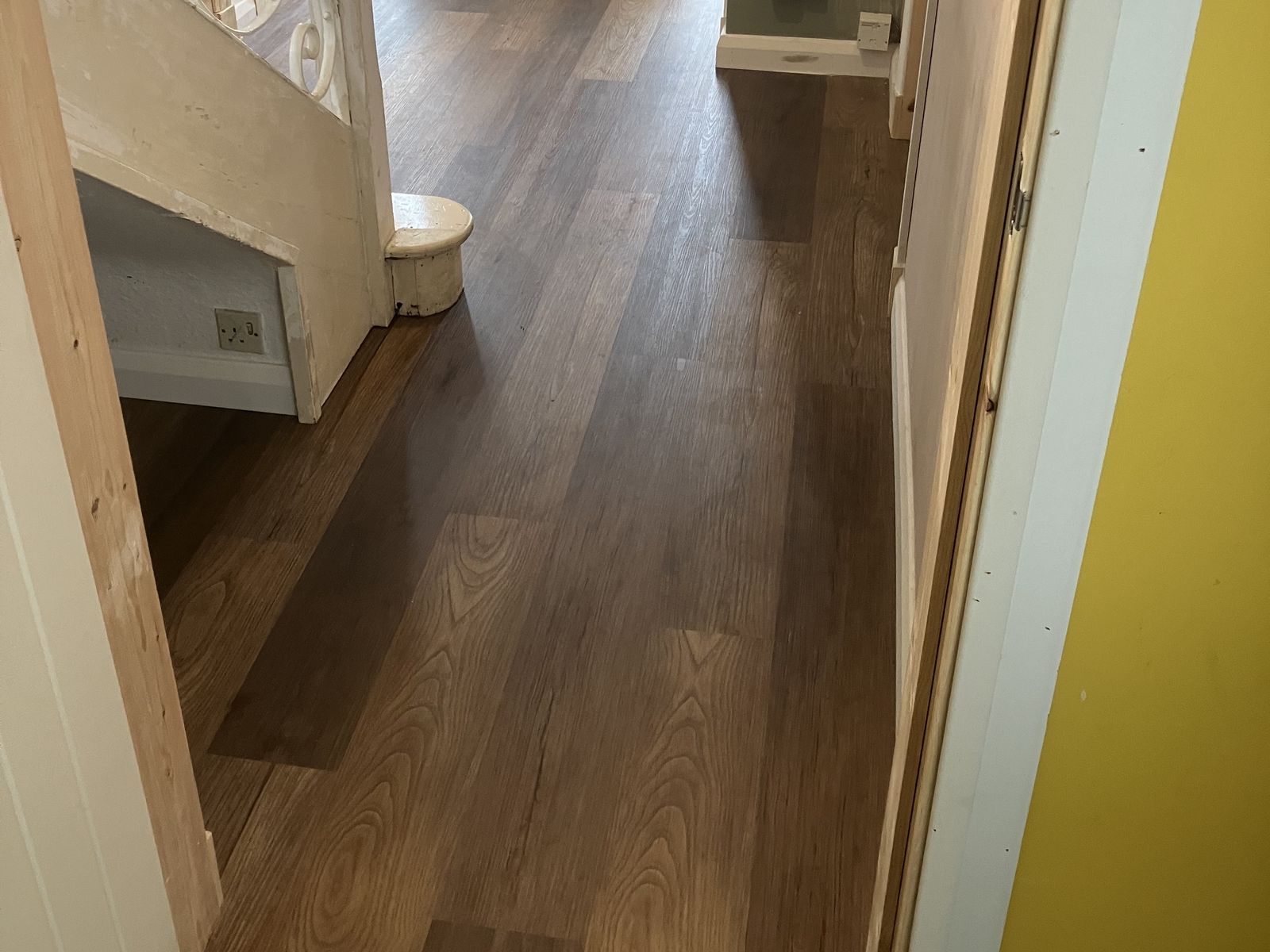 Hall Floor and New Internal Doors — finished work in Lanarkshire
