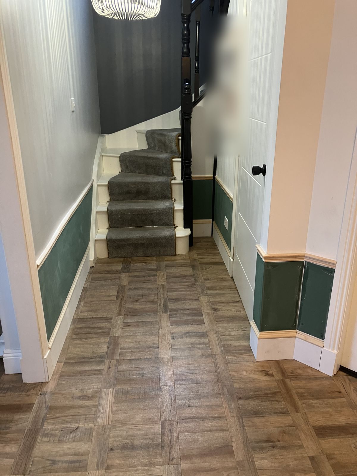 Hall Panelling and a Parquet-Pattern Floor — gallery photo