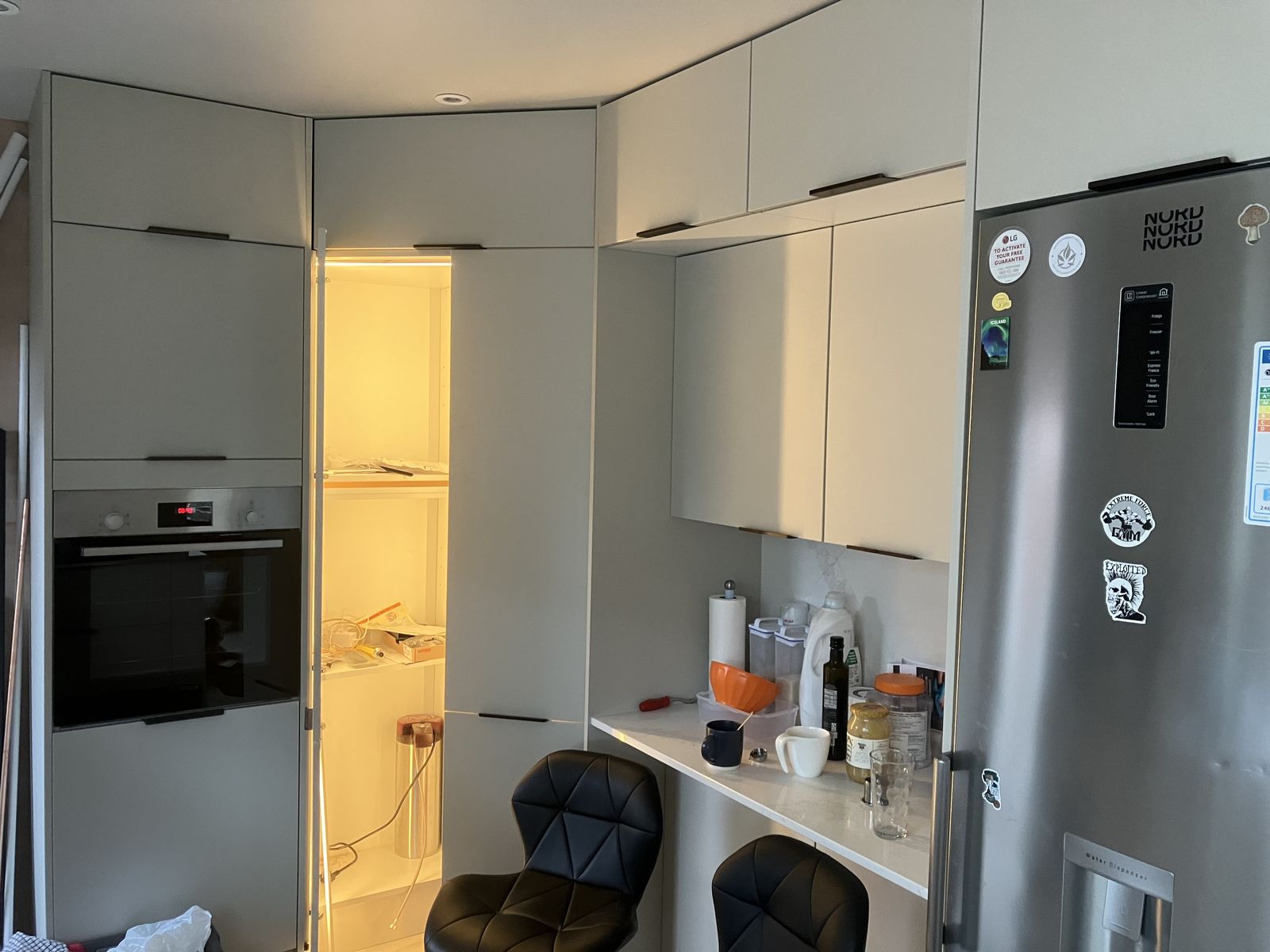 Kitchen with a Lowered Ceiling — gallery photo