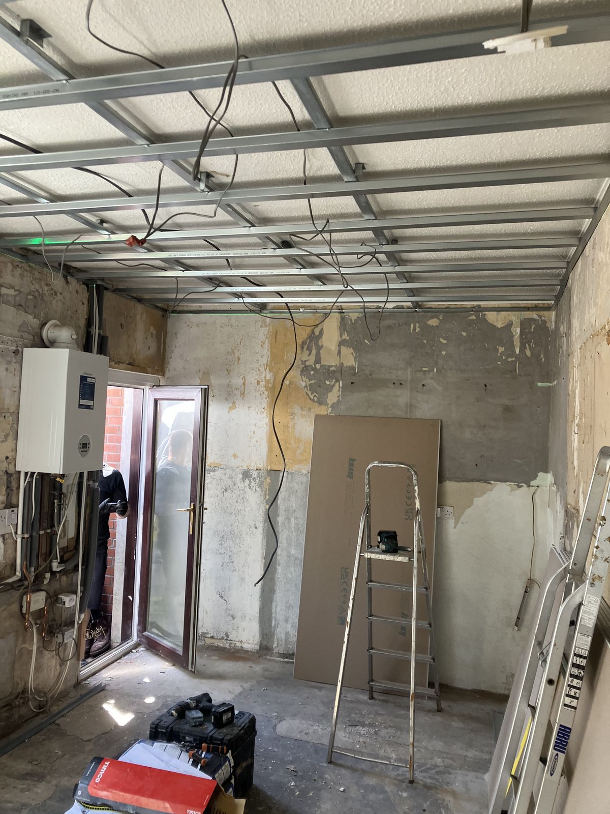Kitchen with a Lowered Ceiling — gallery photo