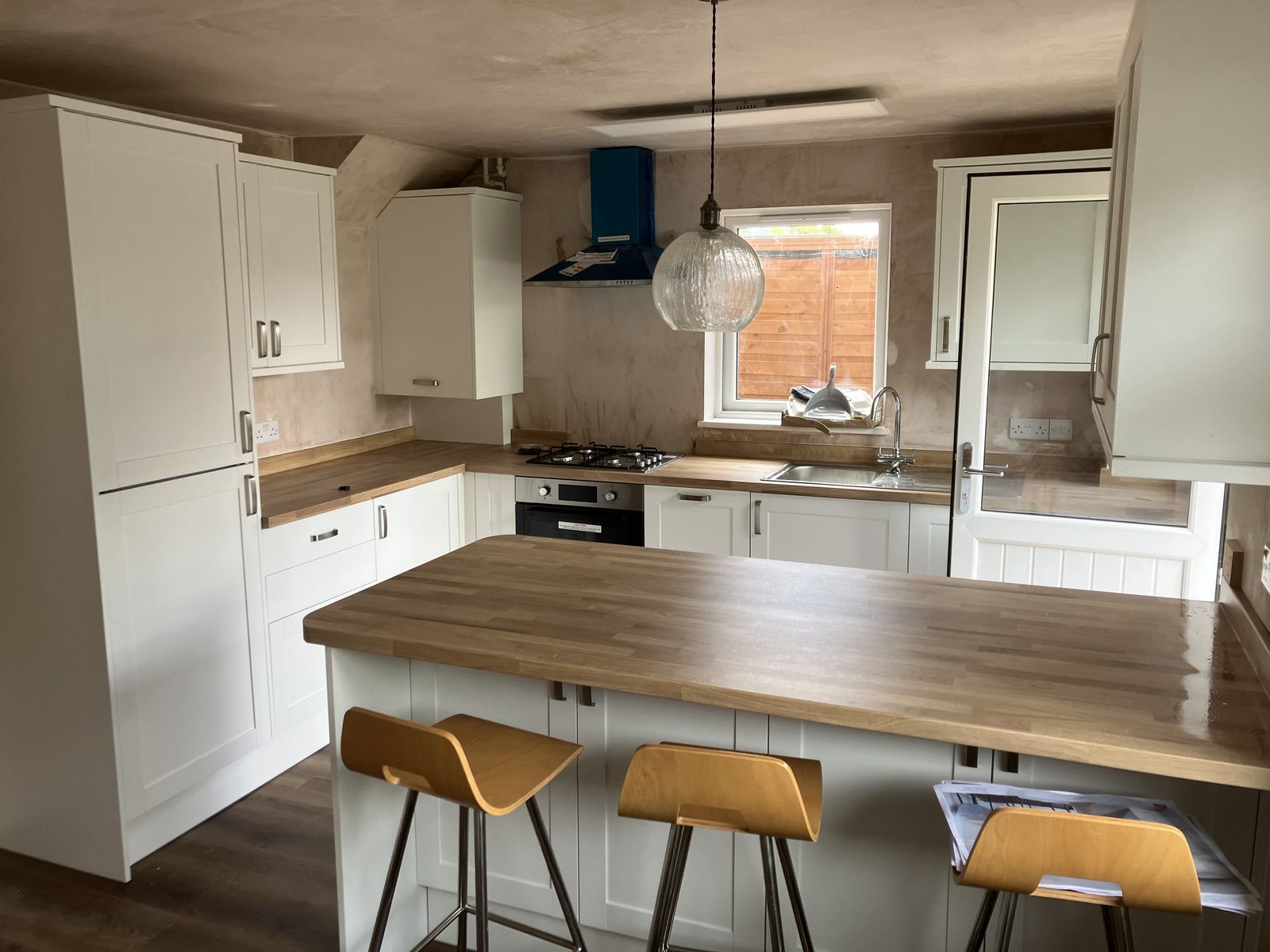 Open-Plan Kitchen with a Breakfast Bar — Lanarkshire